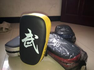 Punching Boxing Pad Sandbag Fitness Taekwondo PU Leather Training Gear Muay Thai Foot Target