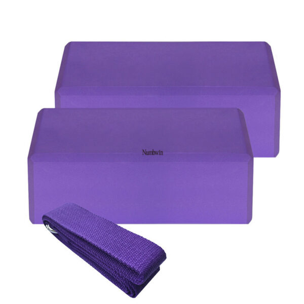 Yoga Resistance Band & Exercise Blocks Set