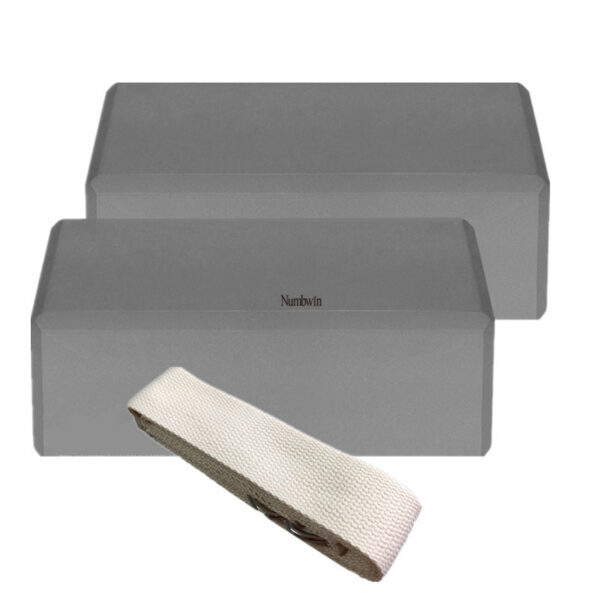 Yoga Resistance Band & Exercise Blocks Set