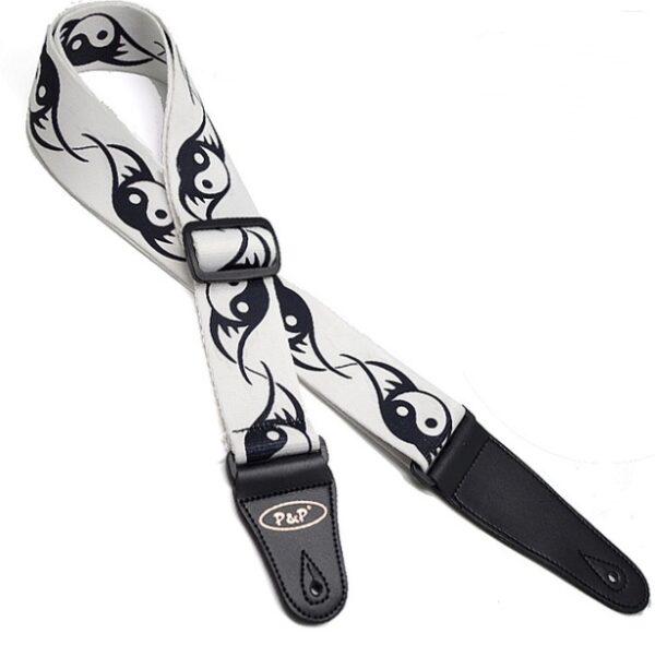 Comfort Printed Guitar Strap for Acoustic & Electric Guitars