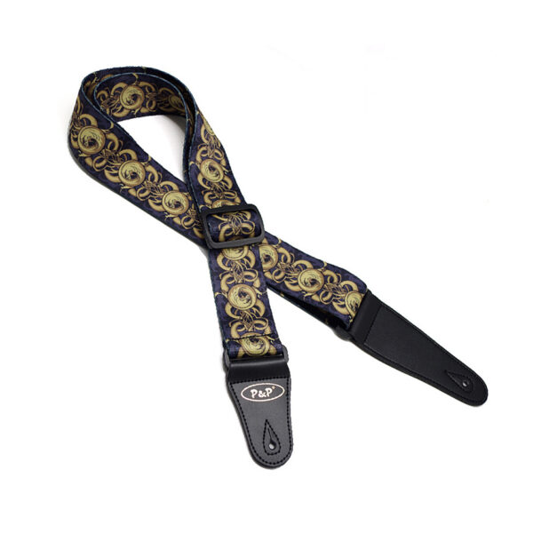 Comfort Printed Guitar Strap for Acoustic & Electric Guitars