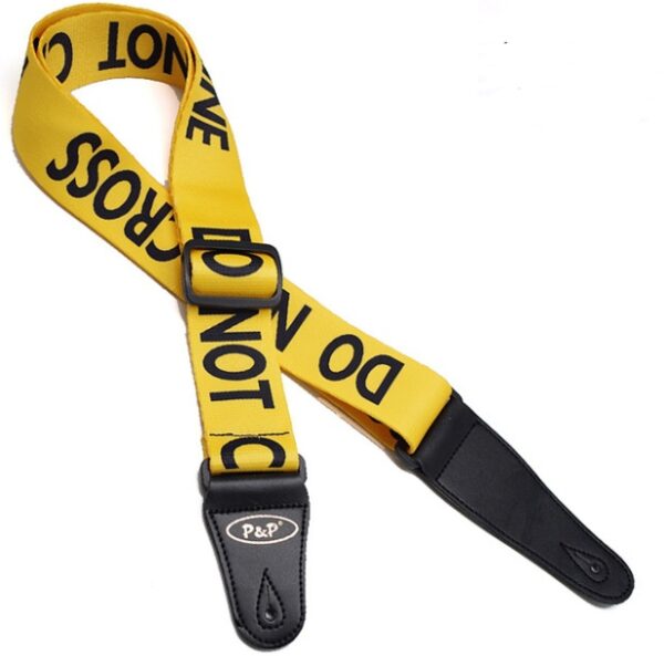 Comfort Printed Guitar Strap for Acoustic & Electric Guitars