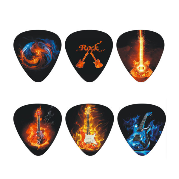 1 Set Mixed Color Guitar Picks