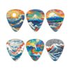 1 Set Mixed Color Guitar Picks