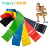 Beginner resistance workout band for home fitness and strength training