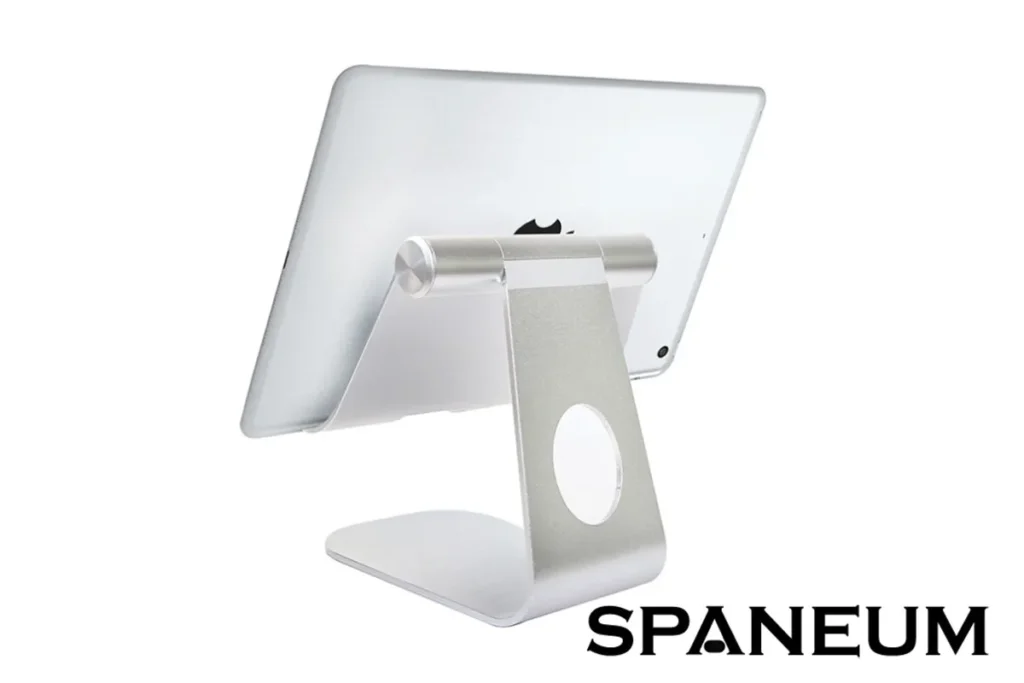 Adjustable tablet and phone stand for hands-free productivity