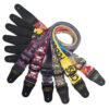 Printed guitar strap for acoustic and electric guitars