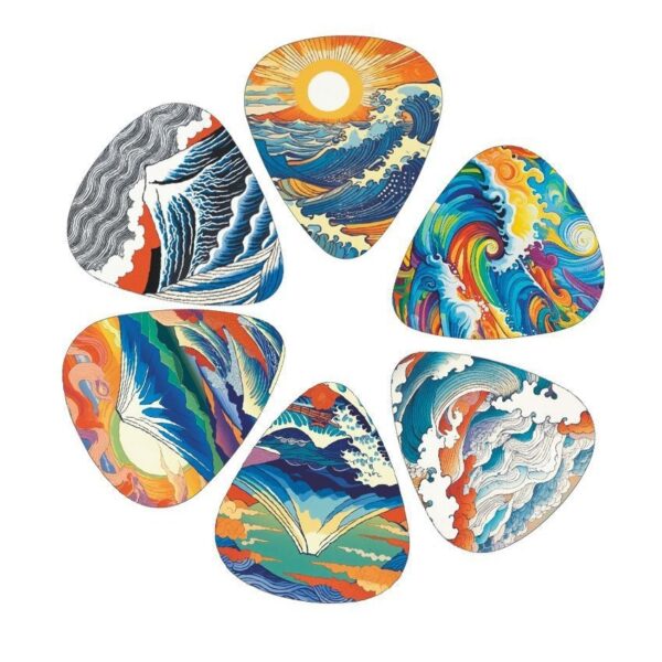 1 Set Mixed Color Guitar Picks